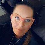 Kenitha J. - Coral - horn - acetate-metal