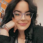 Eryn B. - Blue - square - acetate-metal