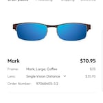 Chad M. - Coffee - rectangle - metal