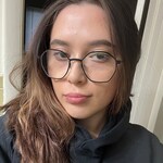 Emma G. - Black - geometric - titanium