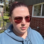 Amanda S. - Silver - aviator - metal