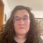 Beth M. - Black - rectangle - metal