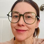 Jewell N. - Clear Green - square - acetate