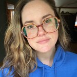 stephanieamandawalsh - Orange Tortoise - square - acetate