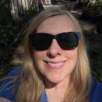 Patricia M. - Black - rectangle - acetate