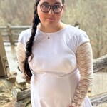 Makayla K. - Black Gold - rectangle - acetate