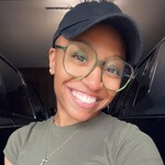 Breena W. - Clear Green - square - acetate