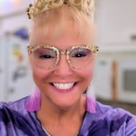 Cyndee M. - Clear Gold - square - acetate