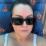 Felicia M. - Black - rectangle - acetate