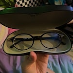 jazz.villa1975 - Black - oval - acetate