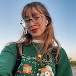 ella M. - Clear Green - square - acetate