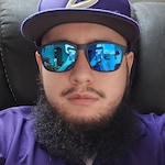 Jeremy I. - Matte Blue Gray - rectangle - plastic