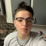 madison A. - Black - browline - acetate-metal