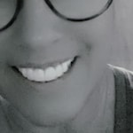 Lisa D. - Brown Striped - round - acetate-metal