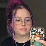 Aiyana C. - Rainbow - round - titanium