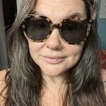 Stephanie S. - Light Tortoise - square - acetate