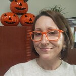 Carol K. - Orange - rectangle - acetate