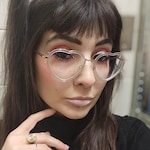 Toby C. - Clear - heart - acetate