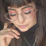 Toby C. - Clear - heart - acetate