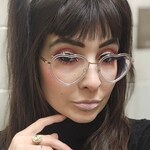 Toby C. - Clear - heart - acetate