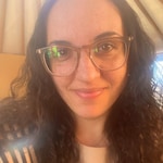 Andrea A. - Clear Brown - square - acetate-metal