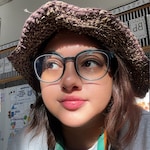 Theresa M. - Shiny Clear Green  - round - plastic