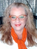 Christina B. - Clear Orange - horn - plastic