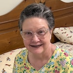 Julie S. - Clear - horn - acetate