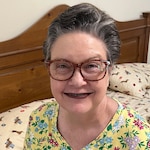 Julie S. - Brown/Floral - horn - acetate
