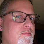 Todd H. - Gray - rectangle - plastic