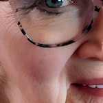 Susan H. - Pink Tortoise - horn - acetate-metal