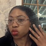 brianna K. - Shiny Gold - horn - metal