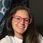 Amy L M. - Red - rectangle - acetate