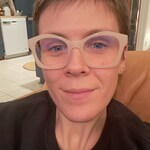 Kate S. - Cream - geometric - acetate