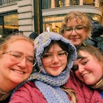 Wendy M. - Multicolor - geometric - metal