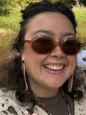Lily K. - Clear Brown - oval - acetate