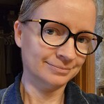 Dorcas I. - Black - horn - acetate