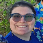 Tara B. - White - round - acetate