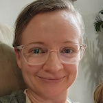 Dorcas I. - Clear Beige - horn - acetate