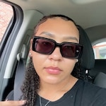 Katie R. - Black - rectangle - acetate