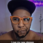 trevion L. - Orange - square - acetate