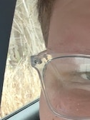 Brenton C. - Clear - square - plastic-metal