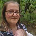 Donessa S. - Red Striped - horn - acetate