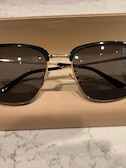 GLORIA A. - Black Gold - browline - acetate