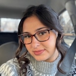 Maya M. - Tortoise Black - rectangle - acetate