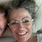 Debbie S. - Clear - rectangle - plastic