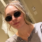 Marie-Pierre G. - Bronze - oval - metal