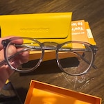 Brianna G. - Gray Clear - geometric - acetate
