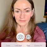 Leslie P. - Clear - rectangle - acetate