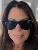 LORI W. - Shiny Black - wayfarer - acetate